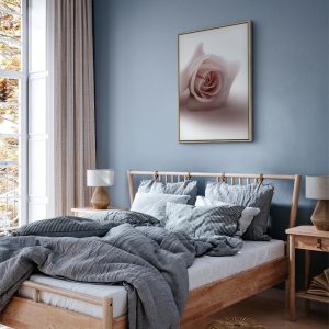 Tableau - Floral Glamour Glow (1-part) - Delicate and Pastel Pink Rose