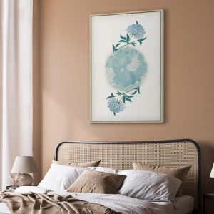 Tableau - Floral Planet (1 Part) Vertical