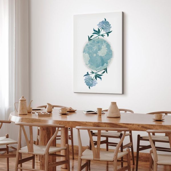 Tableau - Floral Planet (1 Part) Vertical