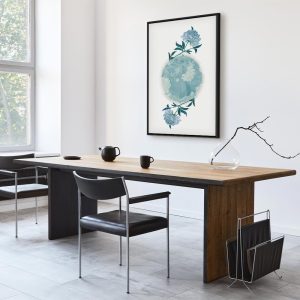 Tableau - Floral Planet (1 Part) Vertical