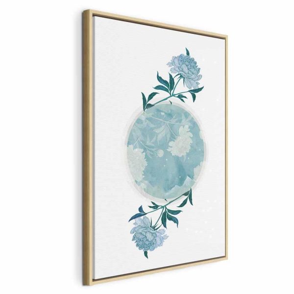 Tableau - Floral Planet (1 Part) Vertical