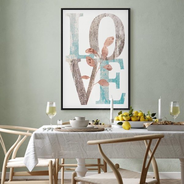 Tableau - Flourishing Letters (1 Part) Vertical