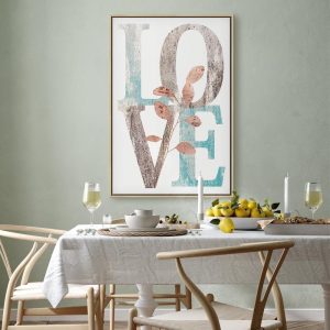 Tableau - Flourishing Letters (1 Part) Vertical