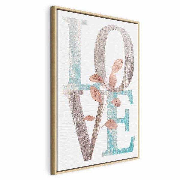 Tableau - Flourishing Letters (1 Part) Vertical