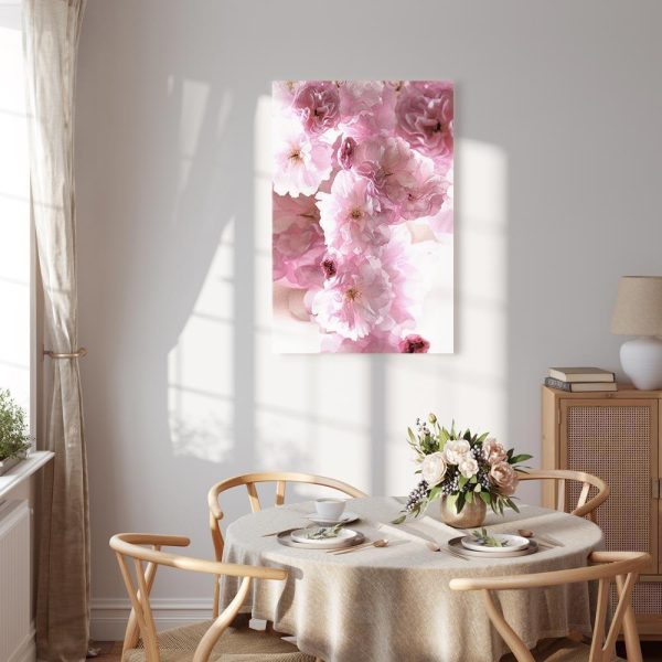 Tableau - Flowery Glamour (1-part) - Flower Petals in Shades of Pink