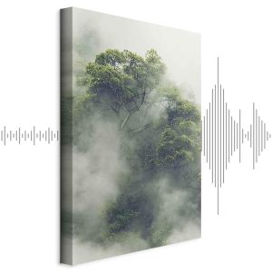 Tableau - Foggy Amazon (1 Part) Vertical