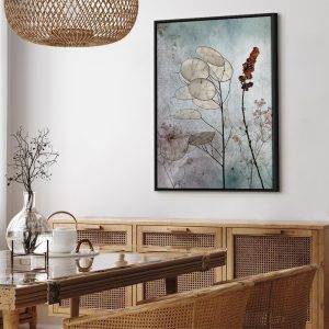 Tableau - Foggy Lunaria (1 Part) Vertical