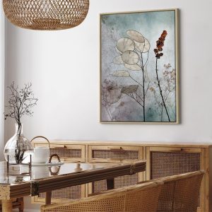 Tableau - Foggy Lunaria (1 Part) Vertical