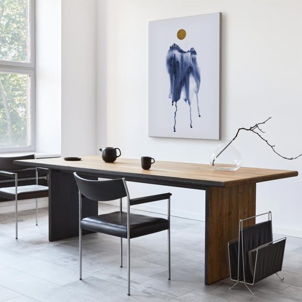 Tableau - Forest in Watercolors (1-part) - Blue Hue Landscape Abstraction