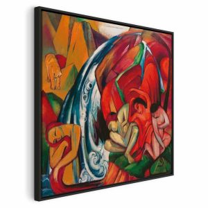 Tableau - Franz Marc – The waterfall (Women under a waterfall)