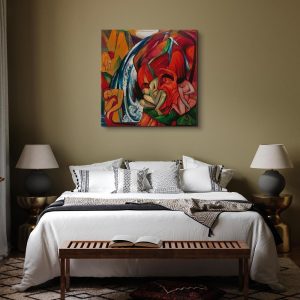 Tableau - Franz Marc – The waterfall (Women under a waterfall)