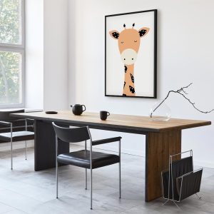 Tableau - Funny Giraffe (1 Part) Vertical