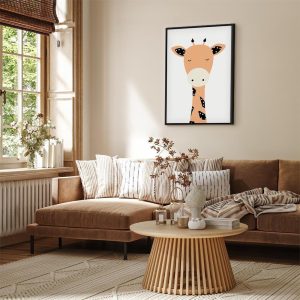 Tableau - Funny Giraffe (1 Part) Vertical