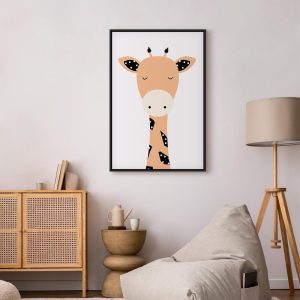 Tableau - Funny Giraffe (1 Part) Vertical