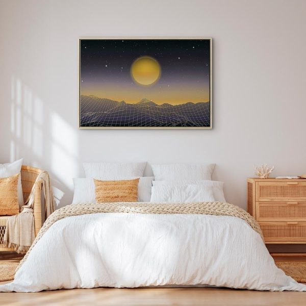 Tableau - Futuristic landscape 3 (1 Part) Wide