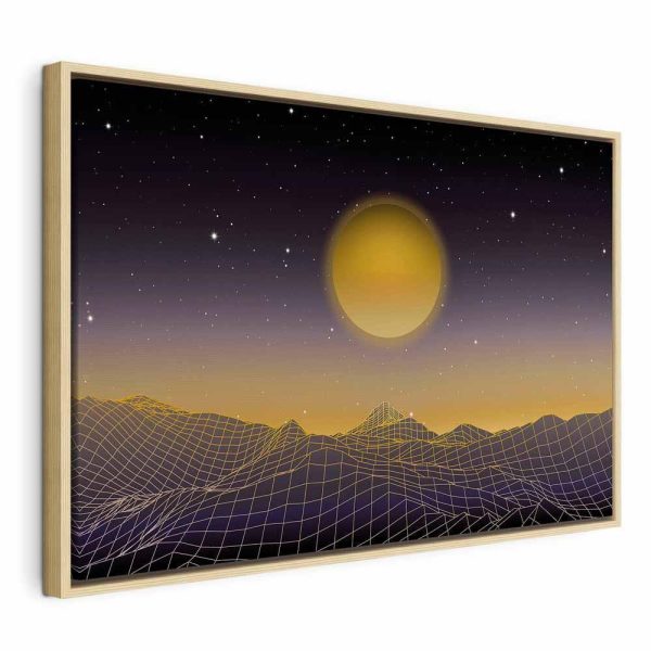 Tableau - Futuristic landscape 3 (1 Part) Wide