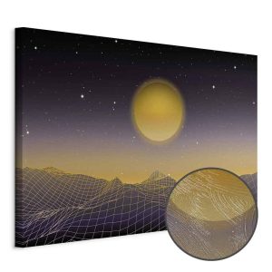 Tableau - Futuristic landscape 3 (1 Part) Wide