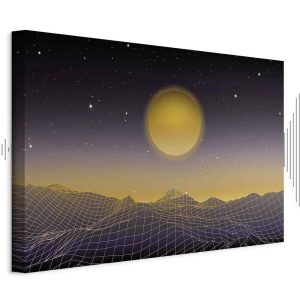 Tableau - Futuristic landscape 3 (1 Part) Wide