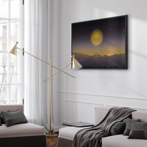 Tableau - Futuristic landscape 3 (1 Part) Wide