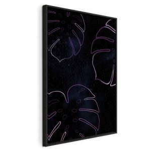 Tableau - Galactic Monstera (1 Part) Vertical