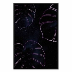 Tableau - Galactic Monstera (1 Part) Vertical