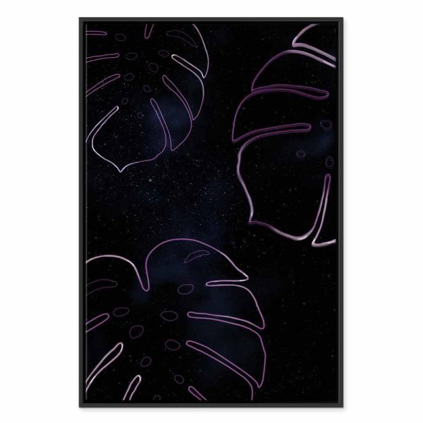 Tableau - Galactic Monstera (1 Part) Vertical
