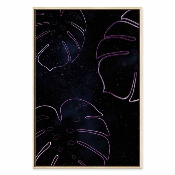 Tableau - Galactic Monstera (1 Part) Vertical