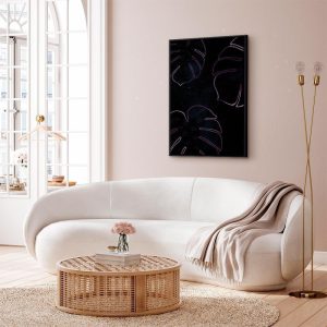 Tableau - Galactic Monstera (1 Part) Vertical