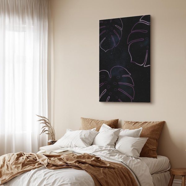 Tableau - Galactic Monstera (1 Part) Vertical