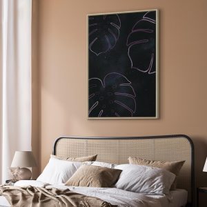 Tableau - Galactic Monstera (1 Part) Vertical