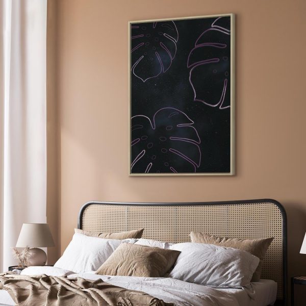Tableau - Galactic Monstera (1 Part) Vertical