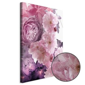 Tableau - Garden of Floral Scents (1-part) - Nature in Shades of Pink