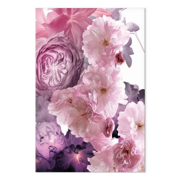 Tableau - Garden of Floral Scents (1-part) - Nature in Shades of Pink