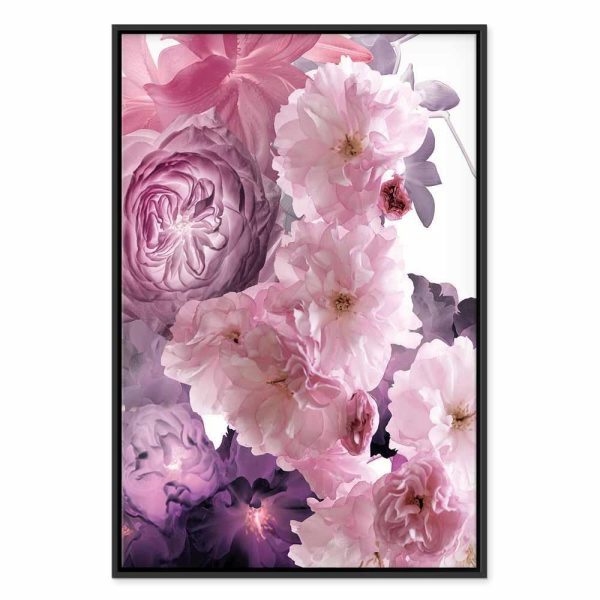Tableau - Garden of Floral Scents (1-part) - Nature in Shades of Pink