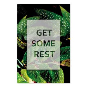 Tableau - Get Some Rest (1 Part) Vertical