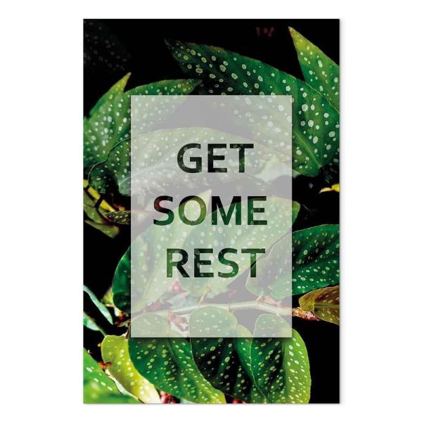 Tableau - Get Some Rest (1 Part) Vertical
