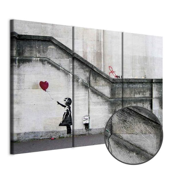 Tableau - Girl With a Balloon by Banksy
