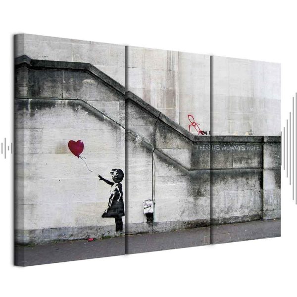 Tableau - Girl With a Balloon by Banksy