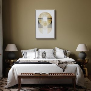 Tableau - Gold Trophy (1 Part) Vertical