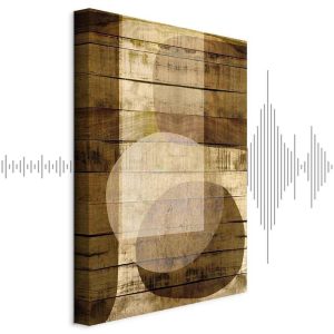 Tableau - Golden Chocolate (1 Part) Vertical