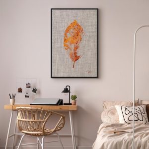 Tableau - Golden Flora (1 Part) Vertical