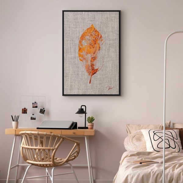 Tableau - Golden Flora (1 Part) Vertical