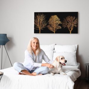 Tableau - Golden Forest (1 Part) Wide