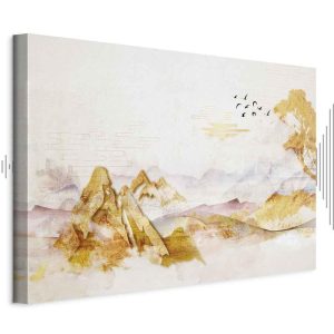Tableau - Golden Mountains (1 Part) Wide