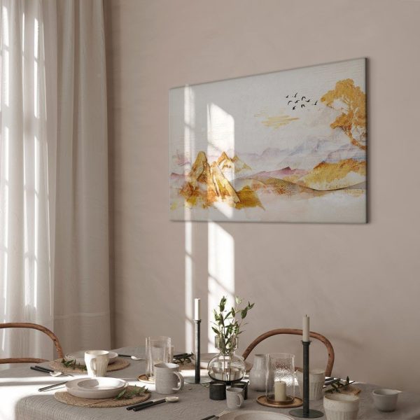 Tableau - Golden Mountains (1 Part) Wide