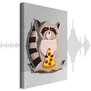 Tableau - Gourmand Raccoon (1 Part) Vertical