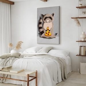 Tableau - Gourmand Raccoon (1 Part) Vertical