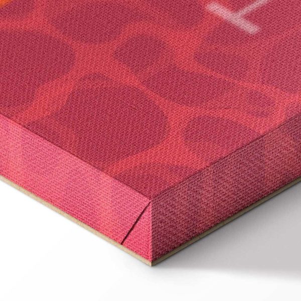 Tableau - Graphic Illustration of a Swimming Pool Against the Backdrop of the French Flag