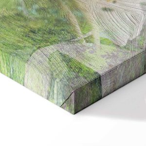 Tableau - Green Breath (1 Part) Vertical