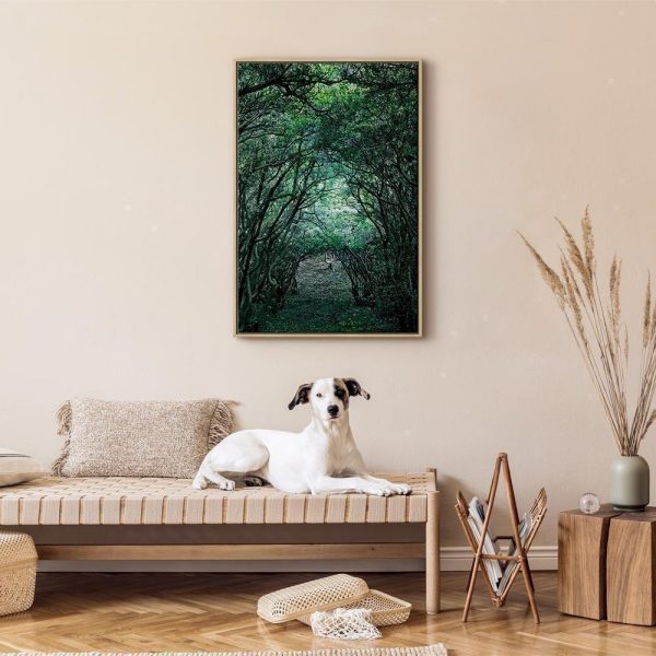 Tableau - Green Pergola (1 Part) Vertical